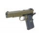Страйкбольный пистолет WE COLT M1911А1, металл, M.E.U. OD WE-E008A-OD